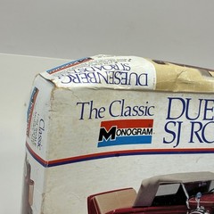 🧰 1934 Duesenberg SJ Roadster | 1:24 Monogram Museum Pieces | OB | See & Read