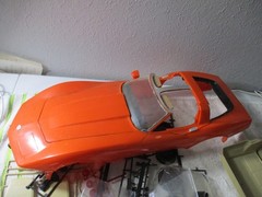 DEFECTIVE Monogram 1978 Corvette 1/8 Model Kit PARTS ONLY READ 2603