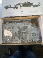 Takom 2095 1/35 Scale KRAZ-260V Tractor with Semi-Trailer and T-55 AMV NIB READ*