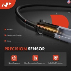 A-Premium Front and Rear Disc Brake Pad Wear Sensors Compatible with Mini