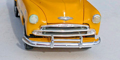 Vintage 1951 Chevy Bel Air Hardtop Adult built car model Gasser Junkyard