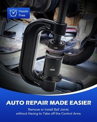 Ball Joint Press Kit, Heavy Duty Ball Joint Removal Tool with 4Wd Adapters, Ball