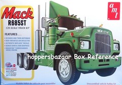 AMT Mack R685ST Front Bumper and Mud Flaps 1/25 Scale