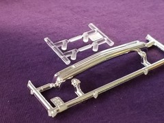 1991 Chevy S-10 Lowrider FRONT BUMPER & SIGNAL LIGHTS from Revell 1:25 Model 91