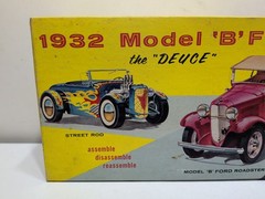 ✨AMT✨ ORIGINAL 1932 MODEL B FORD THE DEUCE BOX #132 Box & Instructions ONLY