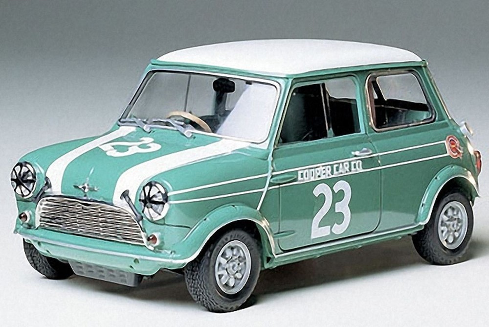 Tamiya 1/24 Morris Mini Cooper Racing Plastic Model Kit 24130