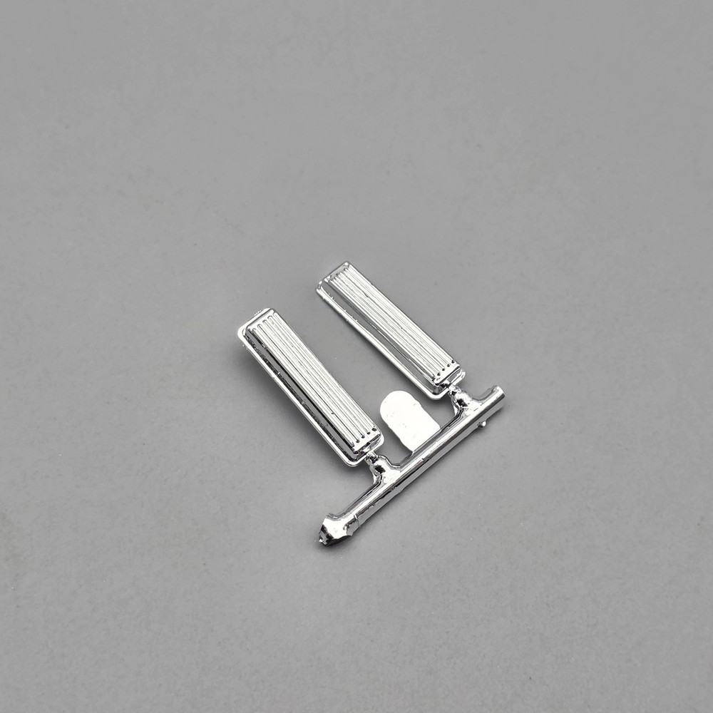 Monogram 1/24 Black Widow Hot Rod Parts Kitbash Chrome Rocker Cover #12