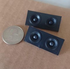 YOU GET TWO ! Hoppin Hydros Lowrider Speakerboxes Speakers 1/24 Scale Model Kit