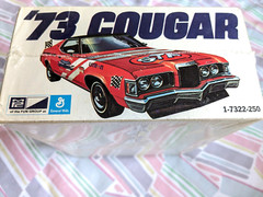 SUPER RARE! **FACTORY-SEALED **ORIGINAL VINTAGE MPC 1973 COUGAR 3-WAY KIT *C@@L!