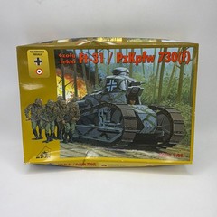 1/35 WWII Military Model Kit Lot Puma PzKpfw II-C FT-31 730(f) Tanks