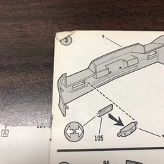 Monogram 1982 Z/28 Camaro 1/8 Scale #2607 Instructions Indy 500 Pace Car Manual