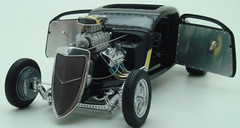 1 Race Car Hot Rod w/Chevy Corvette V8 RARE Dragster 24 55 57 12 1955Built Model