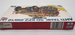 ESCI ERTL 8373 Sd.Kfz. 250/10 German Anti-Tank Vehicle WWII 1:72 Scale Model Kit
