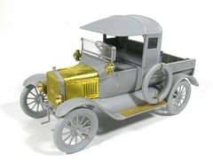 Photo-etched detailing set for Ford Model T 1917 Utility by ICM 35664, 1:35