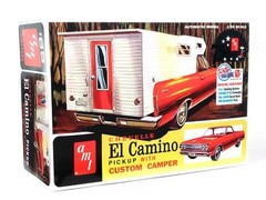 AMT 1:25 1965 Chevy El Camino w/Camper Plastic Model Kit AMT1364
