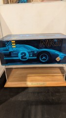 Exoto 1:18 1966 Ford GT40 Mk II Red Racing Legends Diecast w/Display Case *READ*