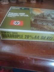 Hasegawa 8Ton Half Track Quadruple 20MM A A. Sd Kfz 7/1 1/72 scale