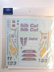 Decalpool 1/24 Jaguar XJR-9LM “Silk Cut” 1989 LeMans Decal Sheet DP285