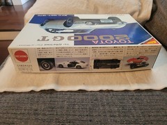 Vintage Nichimo 1/24 Toyota 2000GT Motorized Plastic Model Kit – Rare Japan