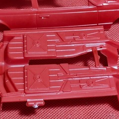 Body Shell & Frame BMW 635 csi 1:25 Scale Model Car Part Monogram