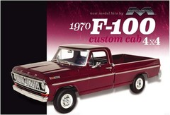 1970 Ford F100 4×4 Custom Cab 1/25 Scale Model Kit-