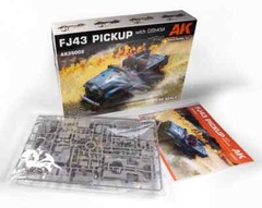 Ak Interactive 1/35 FJ43 Toyota LAND CRUISER w/ GUN Plastic Model Kit #AK35002
