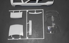 BODY – 1988-1992 NASCAR OLDSMOBILE CUTLASS STOCK CAR BODY & GLASS – 1/25 SCALE