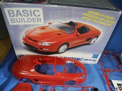 Revell 0859 1/25 Scale Basic Builder ’94 Ford Mustang Mach III Partially Built