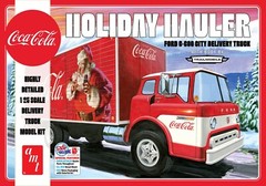 AMT 1/25 Holiday Coca-Cola Ford C600 City Delivery Truck Model Kit AMT1459