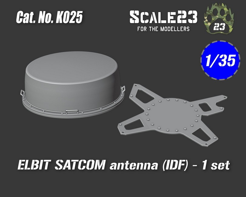 Scale23 1/35 IDF Elbit Satcom Antenna (1pc)