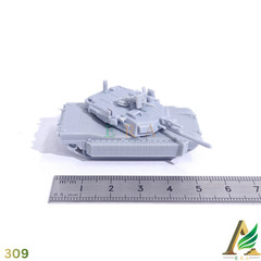 1/144 Scale Unpainted Resin M1 Abrams Tank Model Kit Military Wargaming