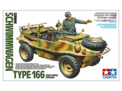 TAMIYA 35393 1:35 German Schwimmwagen Type 166 Wide Wheel Version Plastic Model