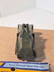 ROCO HO Minitanks Z-126.29 German Halftrack Quad AAA-Gun Customized Austria