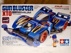 Tamiya Gun Bluster XTO Premium FM-A Chassis Mini 4WD 1:32 MPN 19451 built
