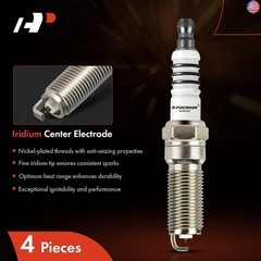 A-Premium Iridium Platinum Spark Plugs Compatible with Ford Escape 2013-2016,