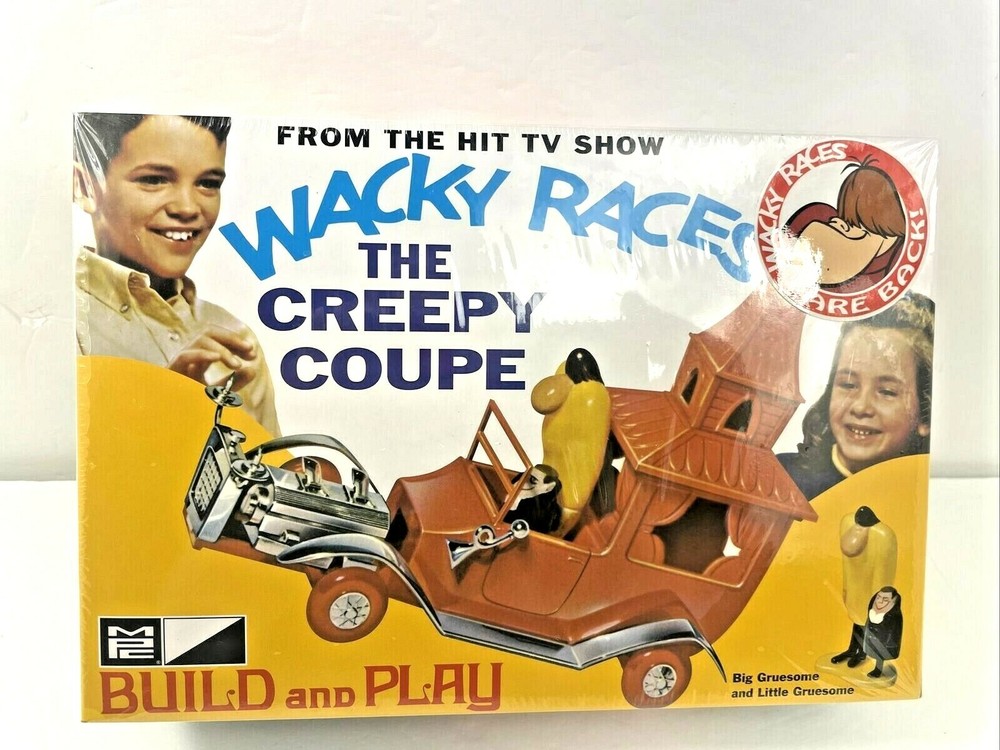 WACKY RACERS THE CREEPY COUPE MPC PRESS-LOCK PLASTIC MODEL CAR KIT