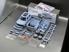 1/25 2023 Ford F-350 SD Dually Truck Resin Model Kit with, Clear Parts & Tires