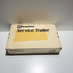 AMT Ertl Blueprinter #8054PO 1:25 Scale Service Trailer Plastic Kit Boxed (2)