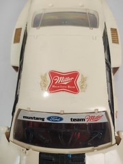 Klaus Ludwig #06 IMSA 1981 Miller Ford Mustang Turbo Racing Car Vtg Built Model
