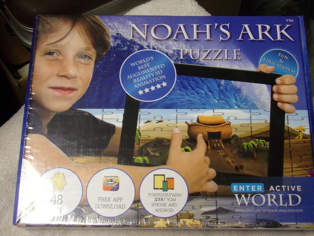 UNUSAL 3D AUGMENTED REALITY PUZZLE OF NOAH’S ARK