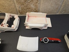 AMT/ERTL, 1992 Ford F-150 Flareside, 1:25 scale, Parts, Rebuilder.