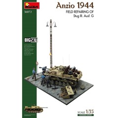 Miniart #36072 1/35 Anzio 1944. Field Repairing of Stug III. Ausf. G. – Big Set