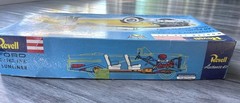 FORD FAIRLANE SUNLINER Revell Model Car Kit 1242 1/32 Partially Painted/Built
