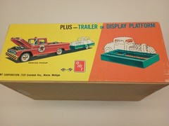 Amt 3 In 1 1960 Ford F-100 Pick Up Truck Model Car Kit Box Only