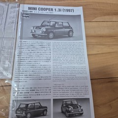 HASEGAWA 1/24 scale Mini Cooper 1.3i plastic model kit made in Japan