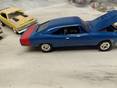 Model Junkyard/parts Plastic , Nice Custom Race Car Lot Of 4 dodge,mopar,