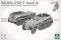 TAK02212 1:35 Takom Sd.Kfz.250/7 Ausf.A leicher Shutzenpanzerwagen schwerer