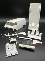 1973-74′ Ford E-100 Econoline Van 1/25th Scale Resin Cast Model Kit Cast By RCRC