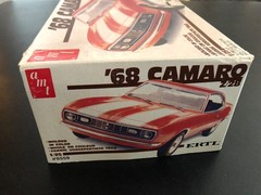 AMT 1968 Chevrolet Camaro Z/28 1/25 Scale, New, parts sealed in box
