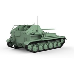 MRY-SFW 1/350 Military Model Kit Soviet SU-76M 85mm D-5S Tank Destroyer